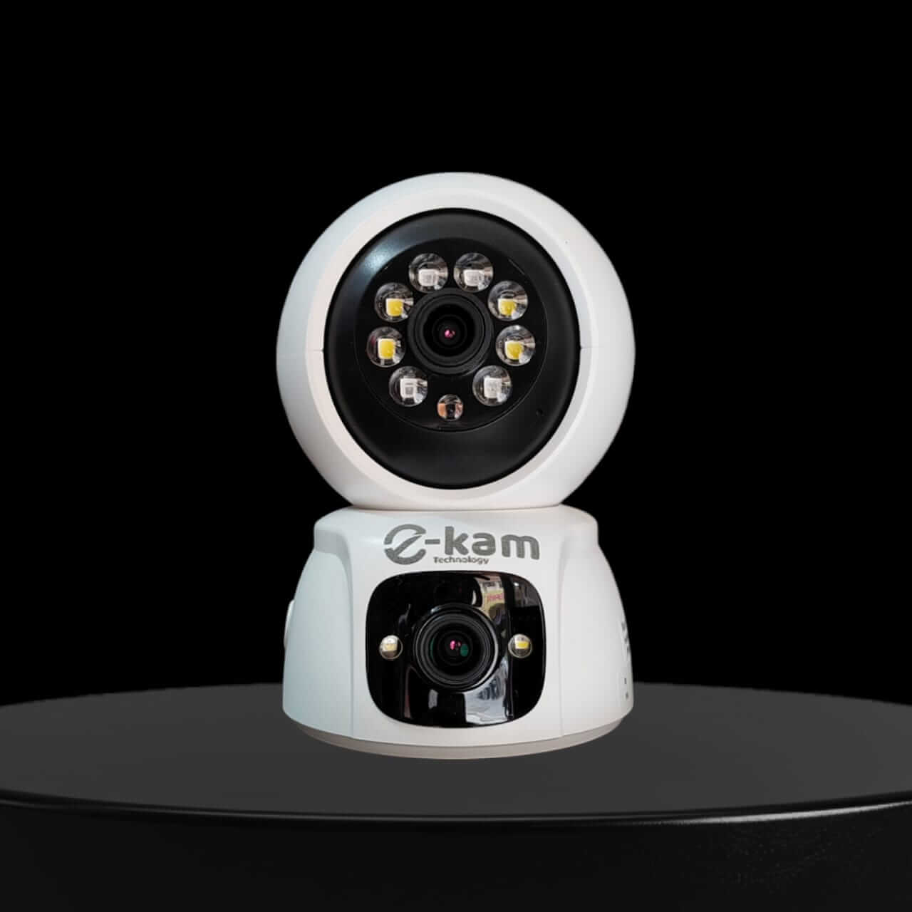 E-KAM 3MP +1MP WIFI DUAL ROBOT CAM WITH CALLING FEATURE